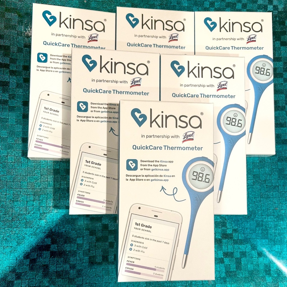 Kinsa QuickCare Smart Digital Thermometer  FDA Cleared